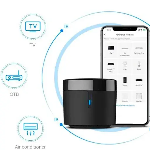 Controlador inalambrico domotico broadlink rm4 mini